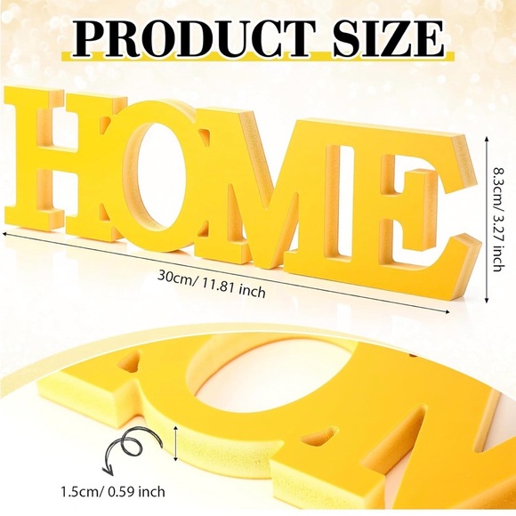 IKEA Yellow HOME Wall Decor
